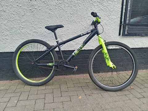 used wheelie large BMX bike
