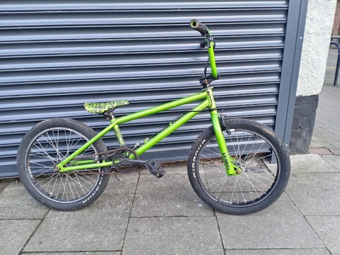 green Voodoo BMX bike