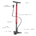 Beto Surge Tubeless Floor Pump with Gauge 3.webp