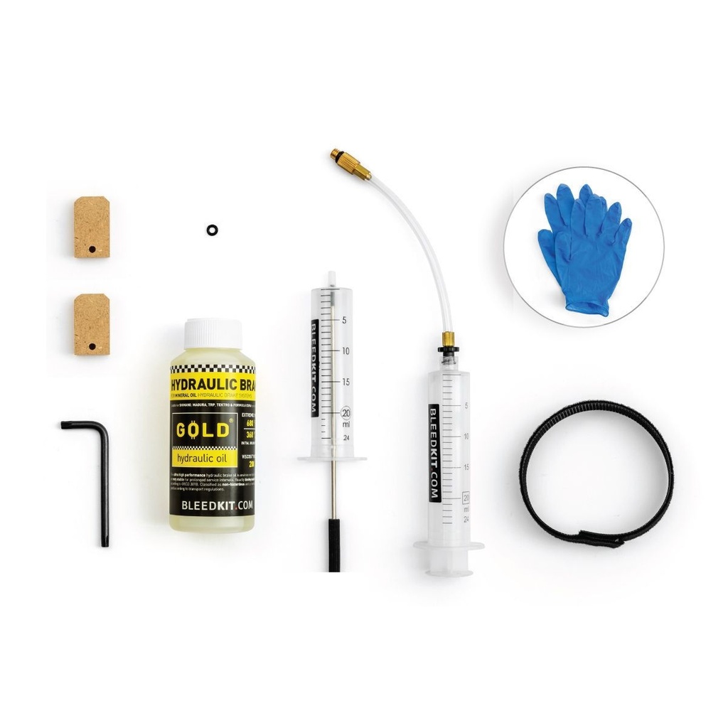 Bleedkit.com Magura Premium Gold MT Hydraulic Brake Bleed Kit