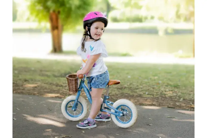 Balance bike blue vintage style 2.webp