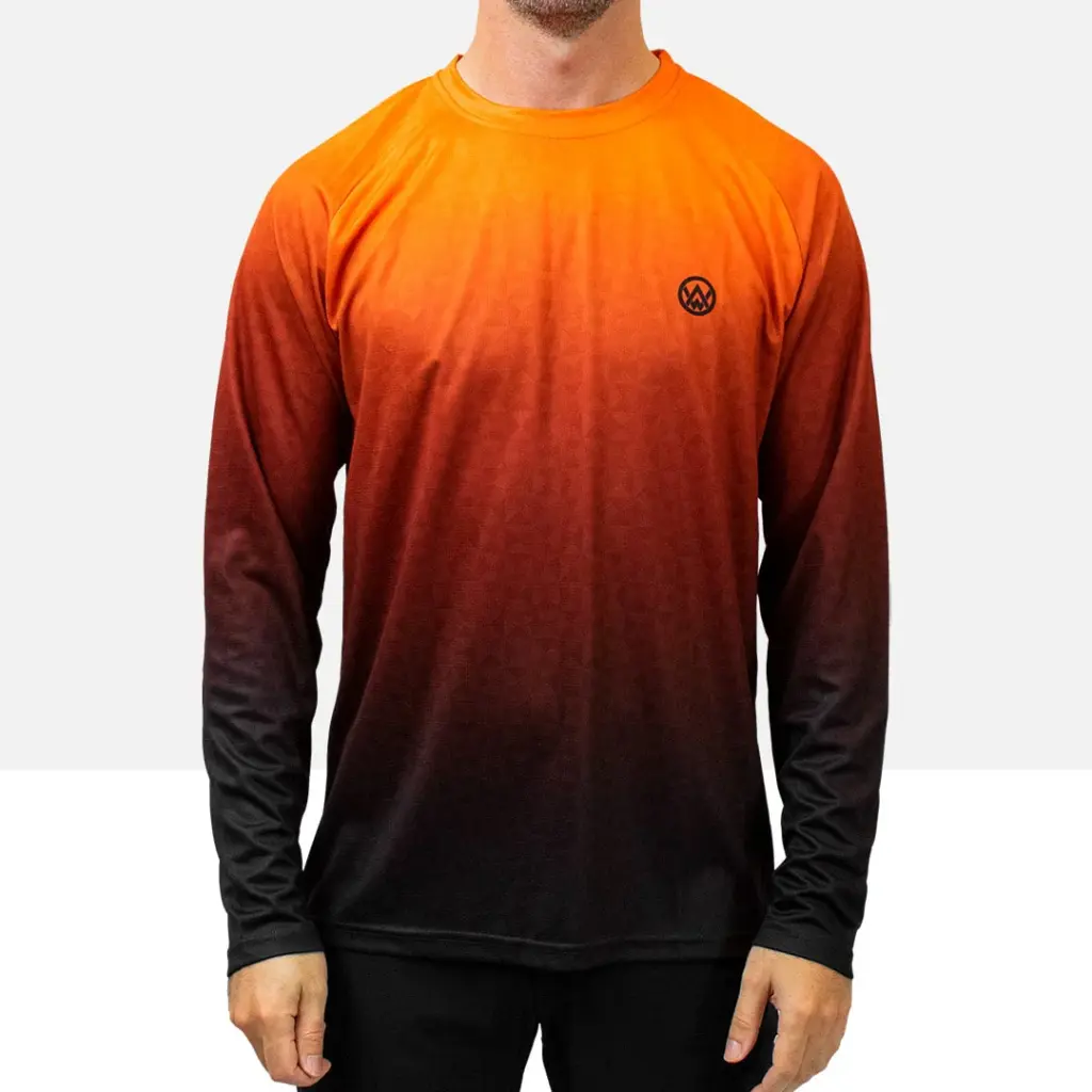 Triangulation Molten Long Sleeve MTB Jersey 2.webp