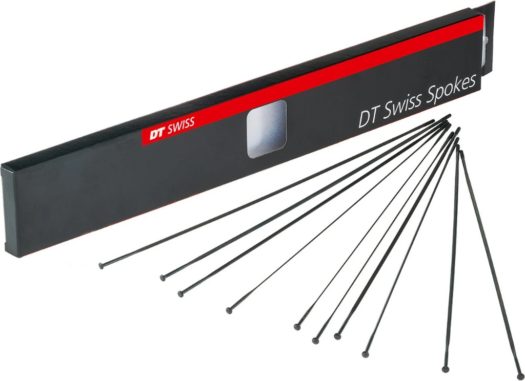DT Swiss New Aero Straight Pull Spokes 14 G = 2 Mm Box 20 Black 288 Mm.webp