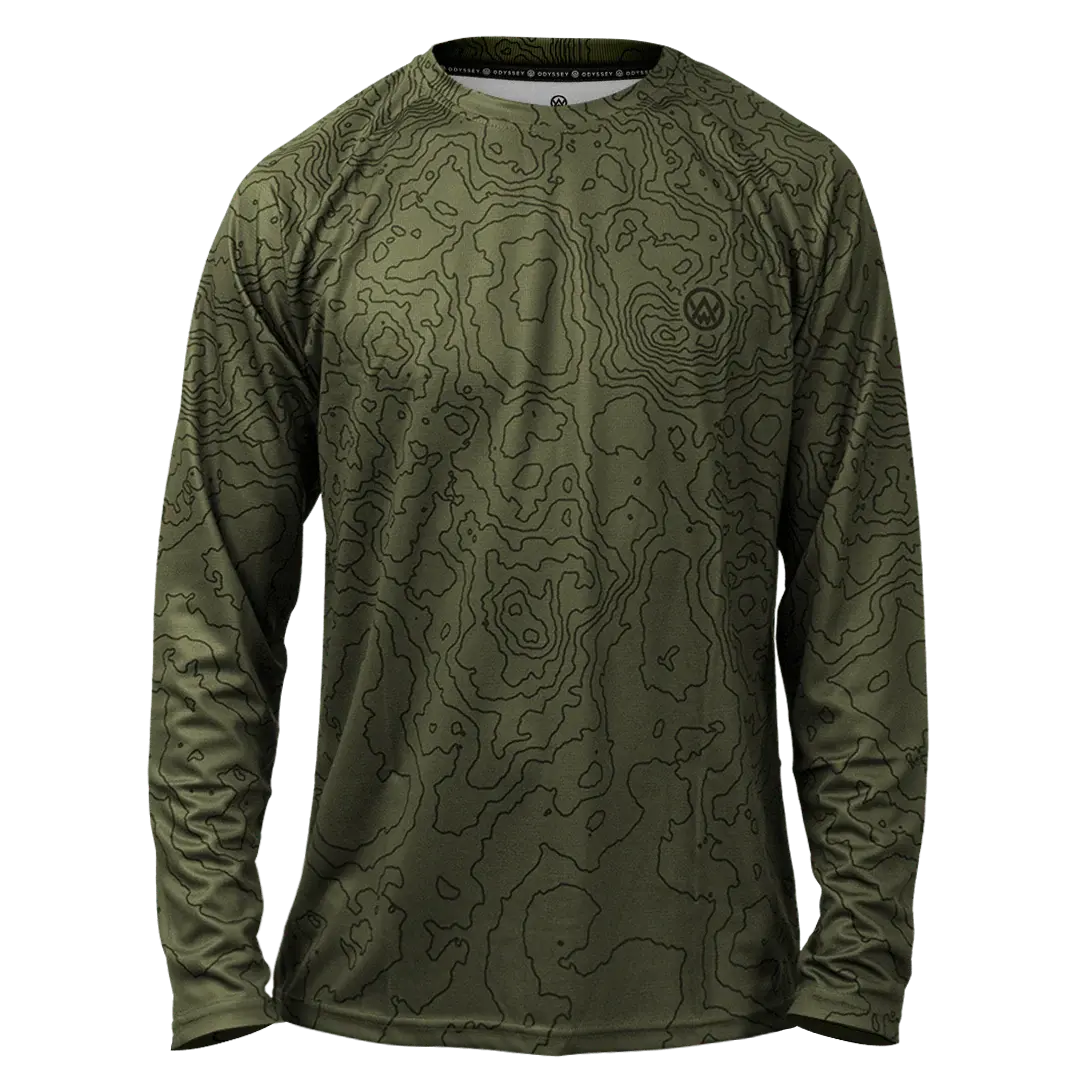 Contour Forest Long Sleeve MTB Jersey 1.webp