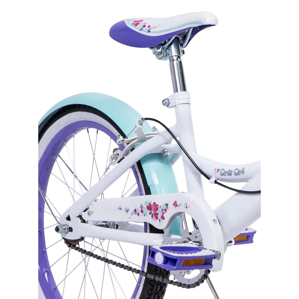 Girly Girl 20 inch Kids Bike White 4.webp