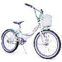 Girly Girl 20 inch Kids Bike White 3.webp