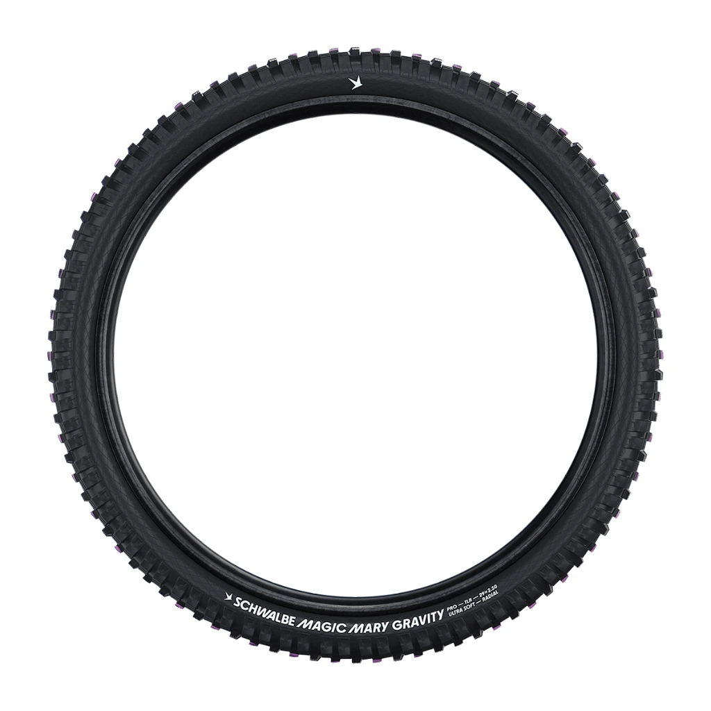 Schwalbe Magic Mary Radial Trail Pro Ultra Soft MTB Tyre in Black 29 x 2.50 2.webp
