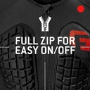 G-Form MX360 Impact Shirt - Padded Protection Shirt for MTB and Moto - Protective Gear for Mountain Bikers - Durable & Breathable Chest Protection Shi