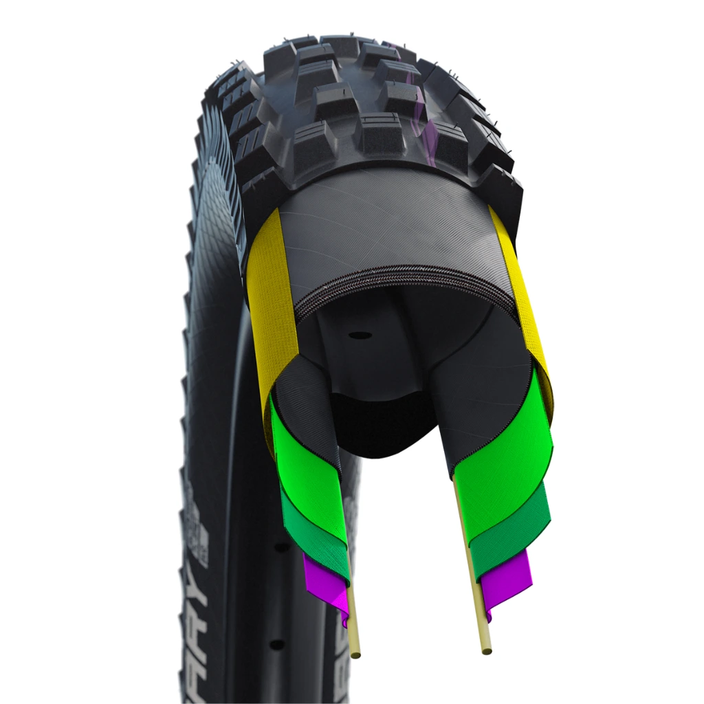 Schwalbe Addix Big Betty Ultra Soft Evo Super Downhill Tyre TLE in Black 2.webp