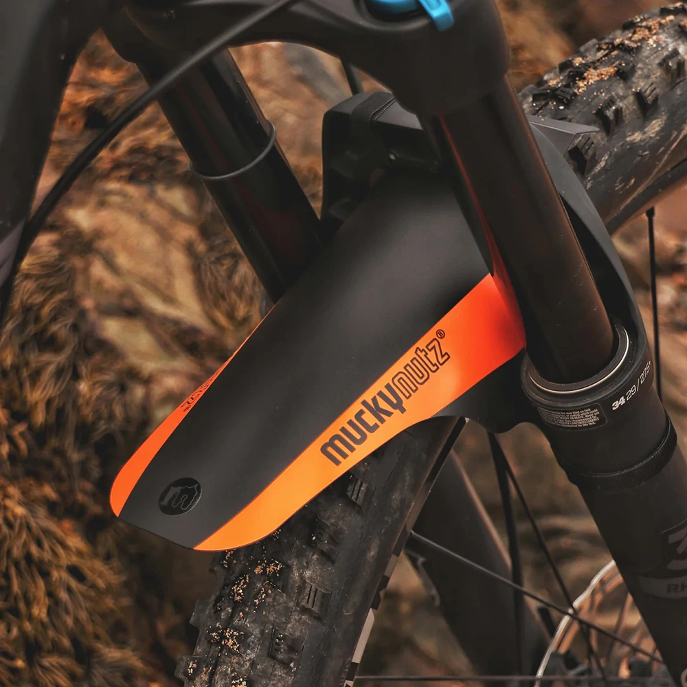 Mucky Nutz Face Fender Front Mudguard - Orange.webp