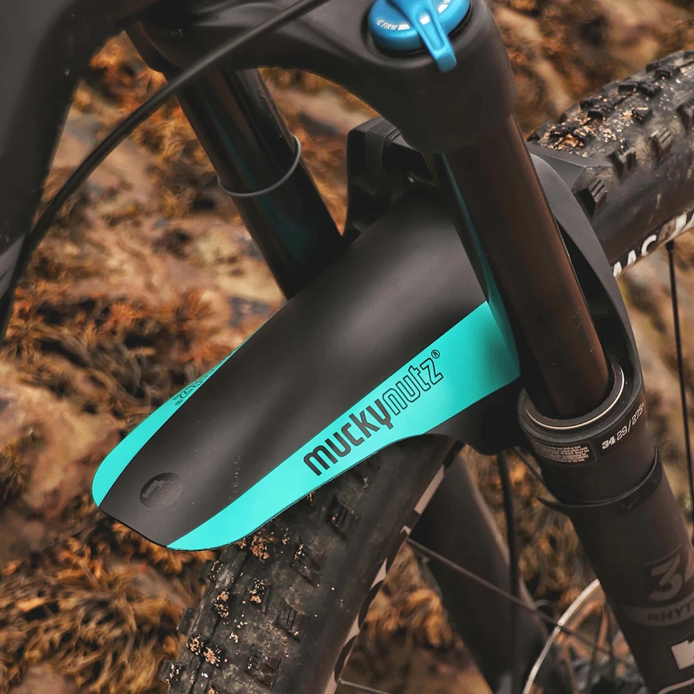 Mucky Nutz Face Fender Front Mudguard Teal 2.webp