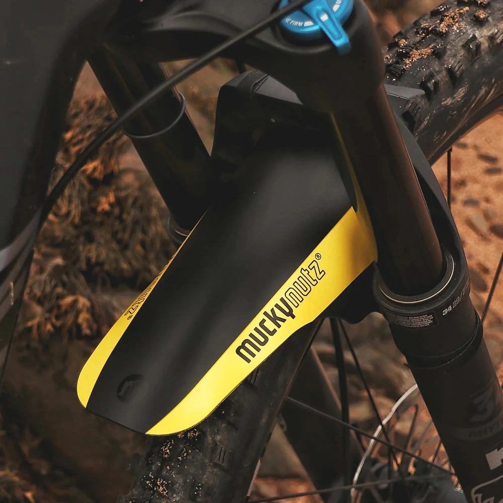 Mucky Nutz Face Fender Front Mudguard Yellow 2.webp