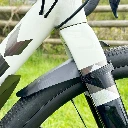 Mucky Nutz Mini Face Fender Front Mudguard Black NLS 2.webp