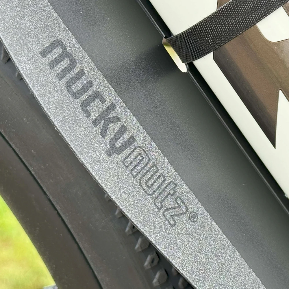 Mucky Nutz Gut Fender  Front Mudguard Black - Reflective 2.webp