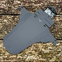 Mucky Nutz Fat Face Fender Front Mudguard - Black.webp