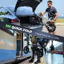 U1 Foldable Electric Bike 500W Black 7.webp
