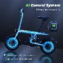 U1 Foldable Electric Bike 500W Black 5.webp