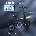 U1 Foldable Electric Bike 500W Black 6.webp