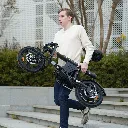 U1 Foldable Electric Bike 500W Black 9.webp