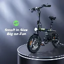 U1 Foldable Electric Bike 500W Black 3.webp