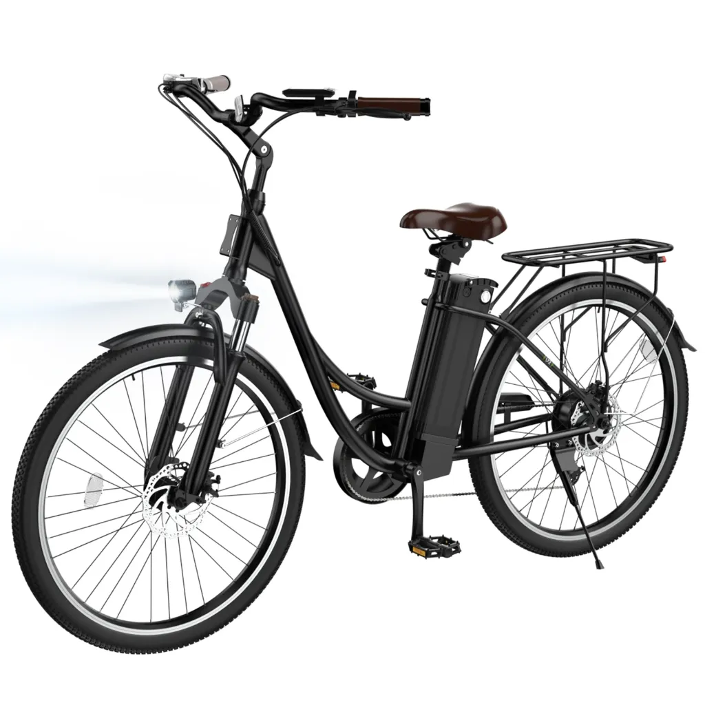 U2 Foldable Electric Bike 500W Black 1.webp