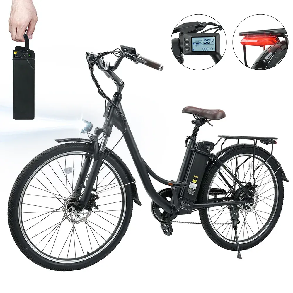 U2 Foldable Electric Bike 500W Black 2.webp