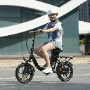 U4 Low Step Through Foldable Electric Bike Black 13.webp