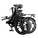U4 Low Step Through Foldable Electric Bike Black 7.webp