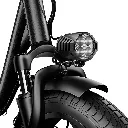 U4 Low Step Through Foldable Electric Bike Black 10.webp