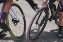 Purple Panaracer GravelKing Semi Slick R-Line TLR Gravel Tyre Limited Edition 700 x 40c