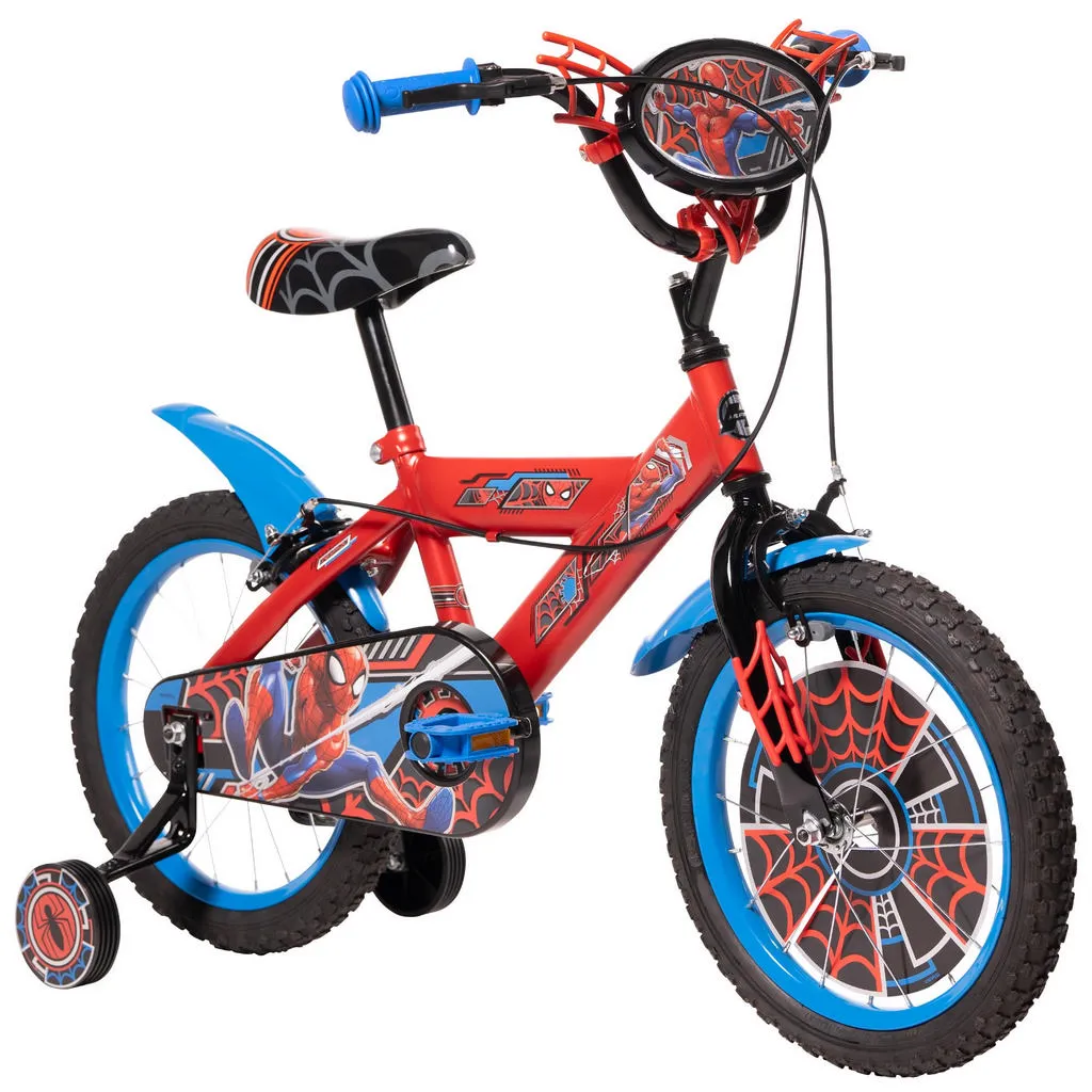 Huffy Marvel Spider-Man 16 inch Kids Bike RED_7.webp