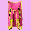 Rolltop Backpack Bike Pannier Bag 2 in 1 Neon Pink