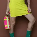 Neon Handlebar and Saddle Bag Pink