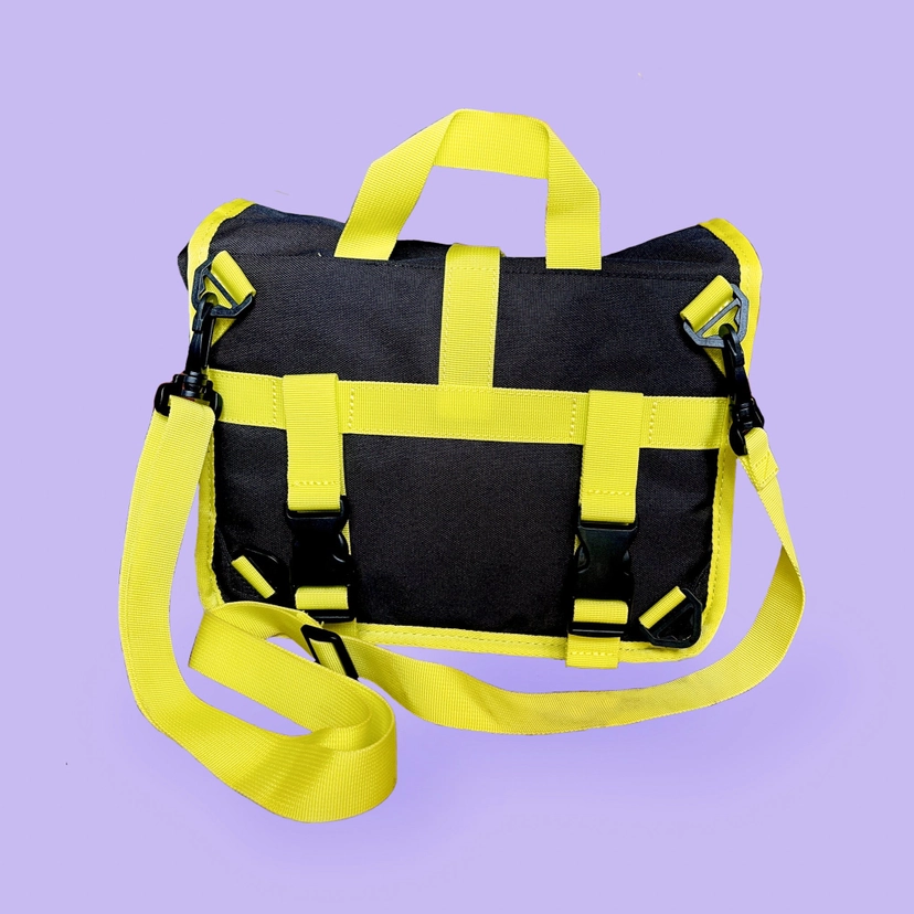 Neon Handlebar Bag Black