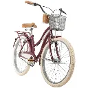 Huffy Deluxe Cruiser 26 inch Bike Berry_15.webp