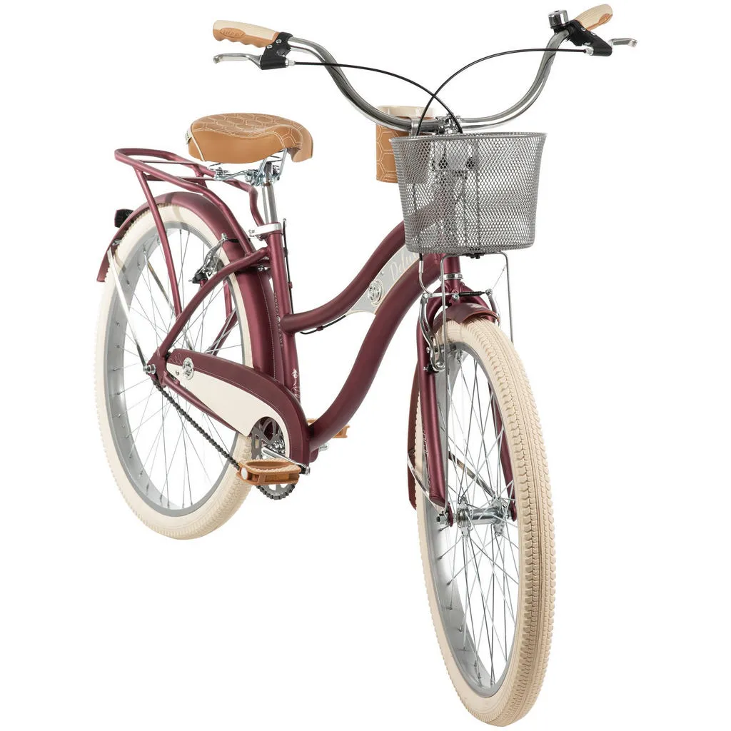 Huffy Deluxe Cruiser 26 inch Bike Berry_13.webp