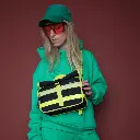Neon Handlebar Bag Black