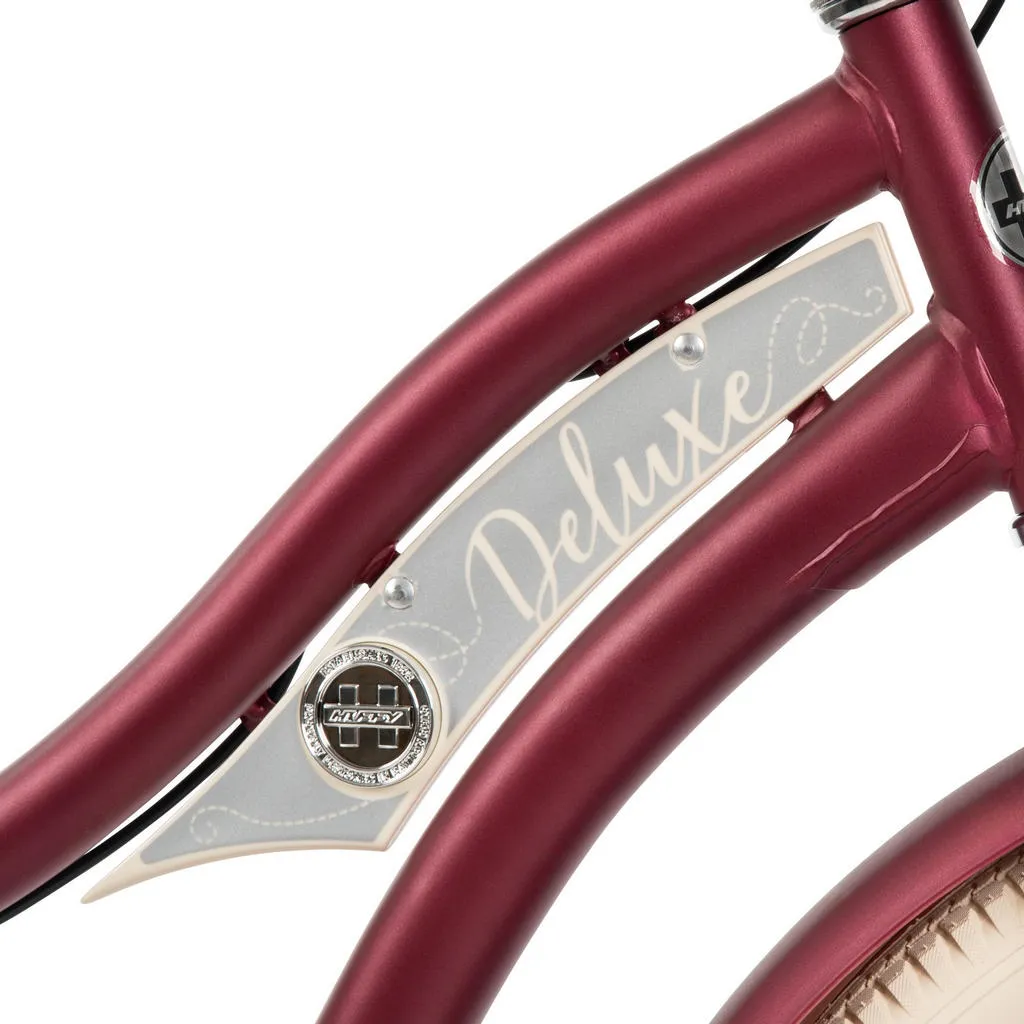 Huffy Deluxe Cruiser 26 inch Bike Berry_2.webp