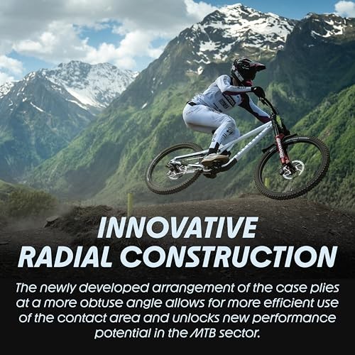 Schwalbe Tacky Chan Radial Bicycle Tire – Downhill & Enduro 27.5/29-inch MTB Tire with Radial Casing for Maximum Grip & Control – Gravity Pro & Tr