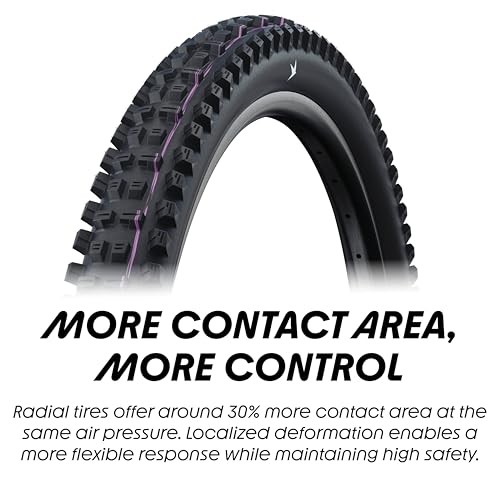 Schwalbe Tacky Chan Radial Bicycle Tire – Downhill & Enduro 27.5/29-inch MTB Tire with Radial Casing for Maximum Grip & Control – Gravity Pro & Tr