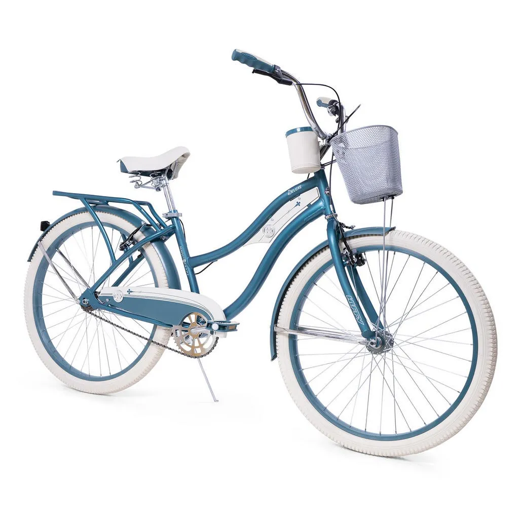 Huffy Deluxe Cruiser 26 inch Bike Emerald_2.webp