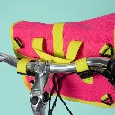 Neon Handlebar Bag Pink