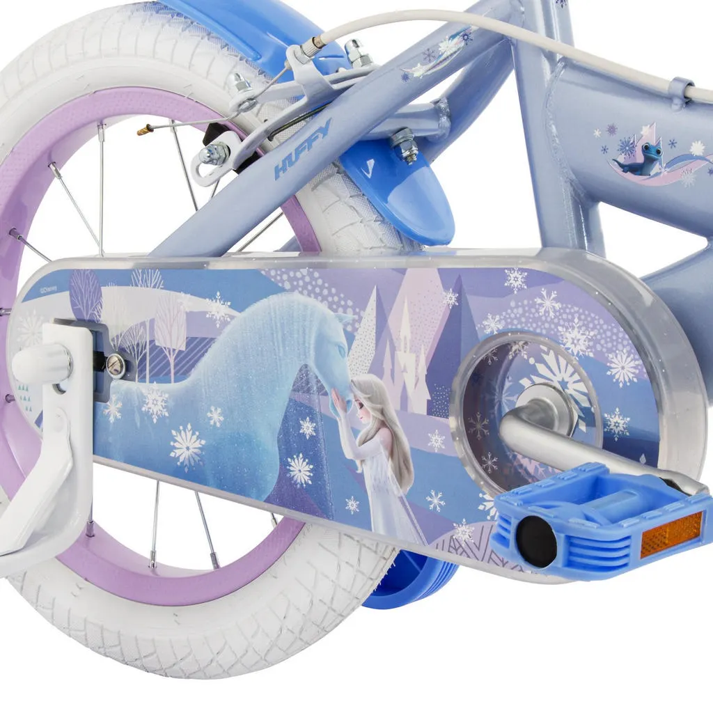 Huffy Disney Frozen 14 inch Kids Bike SILVE BLUE_4.webp