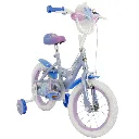 Huffy Disney Frozen 14 inch Kids Bike SILVE BLUE_6.webp