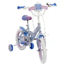 Huffy Disney Frozen 14 inch Kids Bike SILVE BLUE_7.webp