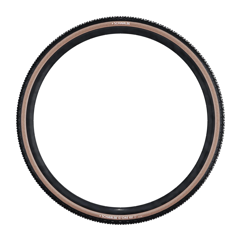 Schwalbe G-One RS Pro Super Race Evo V-Guard TLR Gravel Tyre in Black Trans 700 x 45mm 2.webp