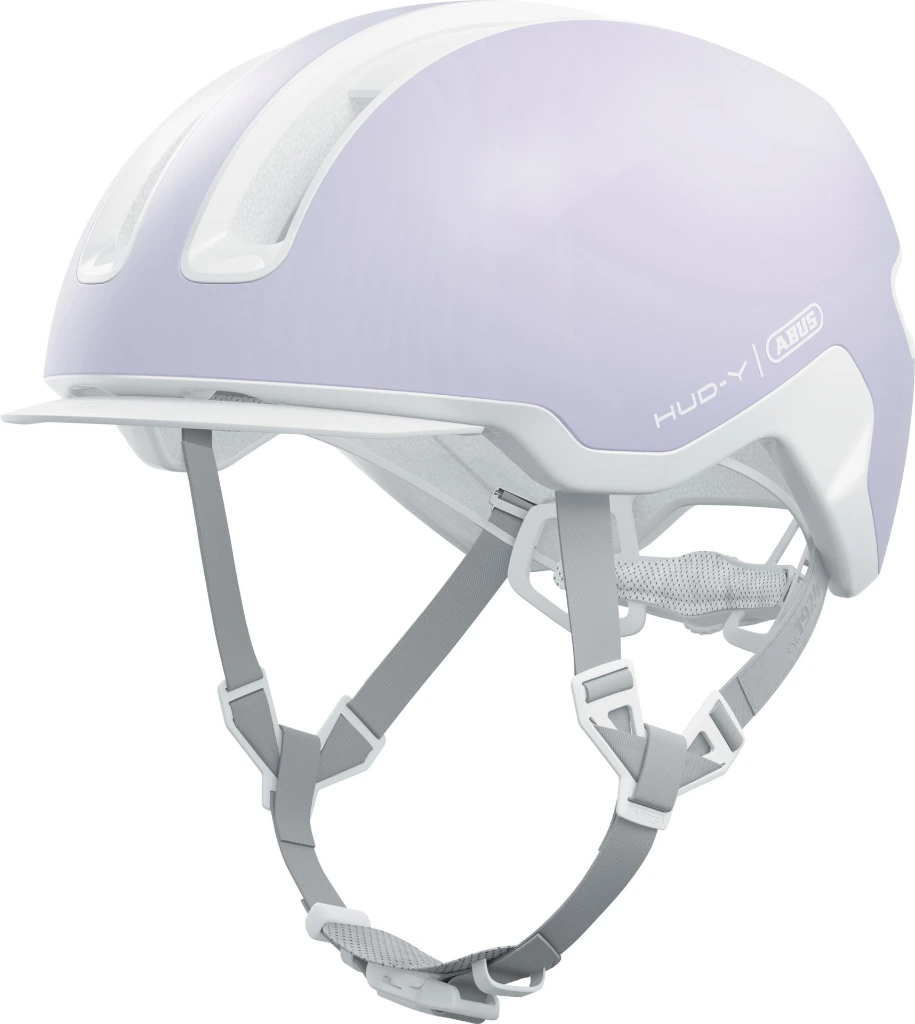 ABUS Hud-Y Pure Urban Bike Helmet in Lavender 1.webp