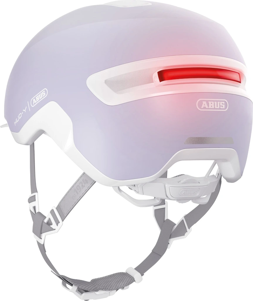 ABUS Hud-Y Pure Urban Bike Helmet in Lavender 3.webp