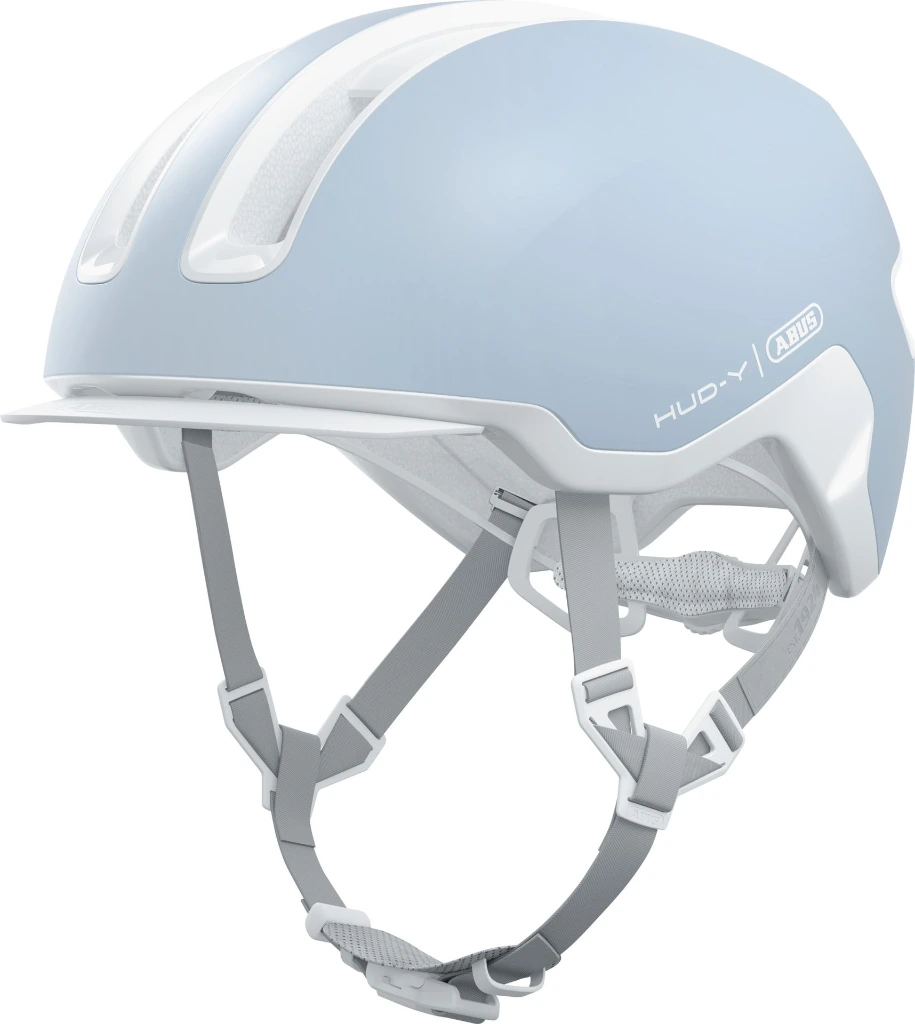 ABUS Hud-Y Pure Urban Bike Helmet in Aqua 1.webp