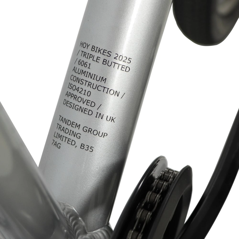 HOY Pentland 26 inch Kids Bike Titanium Silver 13.webp
